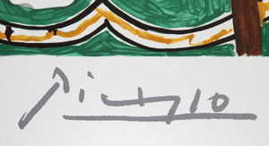 Petite Fille a la Robe Verte (Paloma Picasso), Lithograph | Pablo Picasso,{{product.type}}