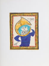 Petite Portrait - French Horn Lithograph | Judith Bledsoe,{{product.type}}