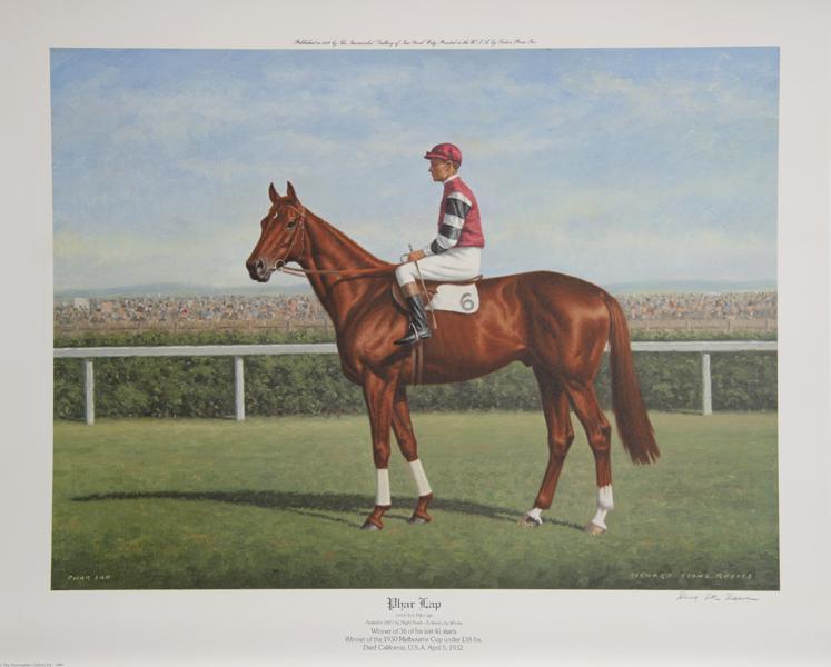 Phar Lap Poster | Richard Stone Reeves,{{product.type}}