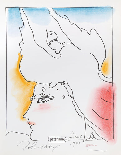 Phoenix Bird Poster | Peter Max,{{product.type}}
