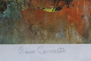 Piano Concerto Lithograph | Janet Cowan Bosse,{{product.type}}