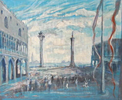 Piazetta (Venice) Mixed Media | Lloyd Lozes Goff,{{product.type}}