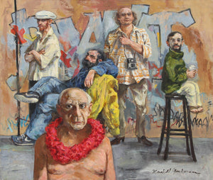 Picasso and Friends Oil | Marshall Goodman,{{product.type}}