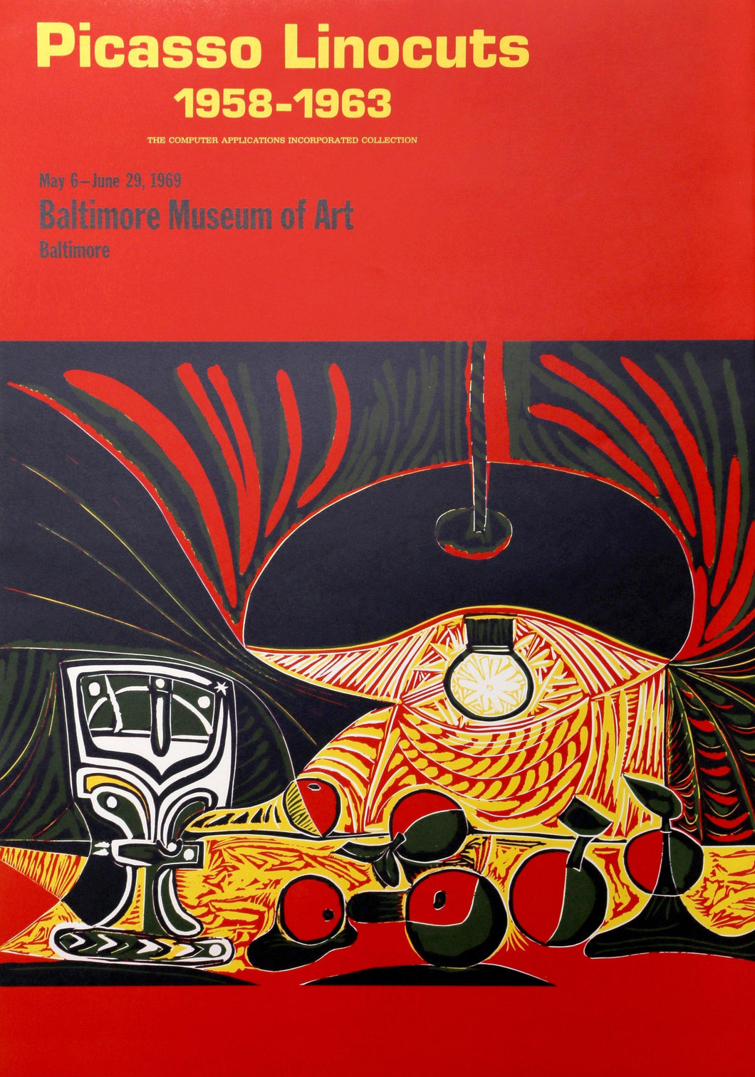 Picasso Linocuts at the Baltimore Museum of Art Poster | Pablo Picasso,{{product.type}}