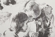 Picking Flowers lithograph | Sandu Liberman,{{product.type}}