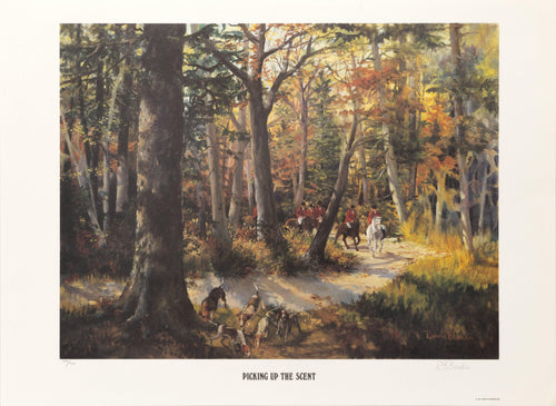 Picking Up The Scent Lithograph | Ramona Bendin,{{product.type}}