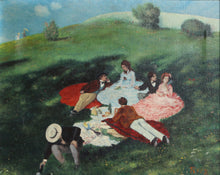 Picnic in May Oil | Andre Racz,{{product.type}}