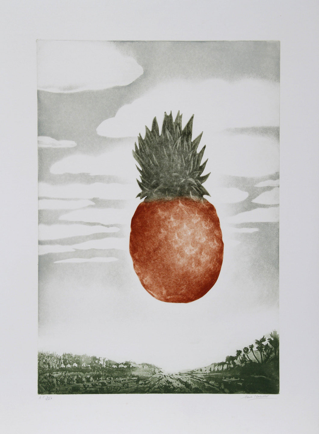 Pineapple Etching | Hank Laventhol,{{product.type}}