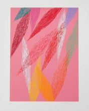 Pink Abstract Screenprint | Piero Dorazio,{{product.type}}