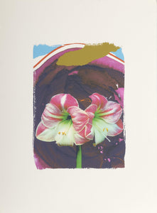 Pink and Green Flowers Digital | Michael Knigin,{{product.type}}