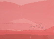 Pink Landscape Screenprint | Joseph Grippi,{{product.type}}