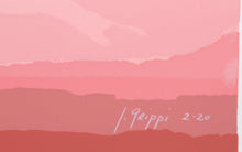 Pink Landscape Screenprint | Joseph Grippi,{{product.type}}