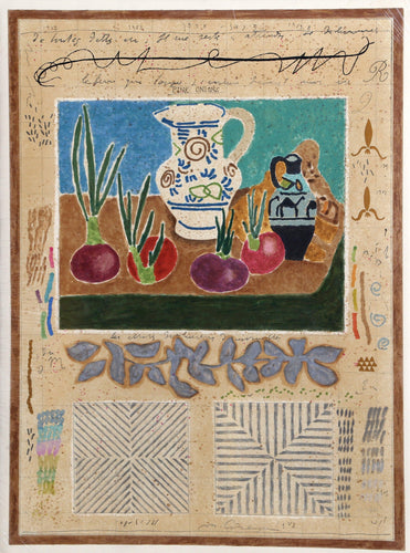 Pink Onions Mixed Media | Michael Eisemann,{{product.type}}