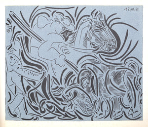 Pique (17) Woodcut | Pablo Picasso,{{product.type}}