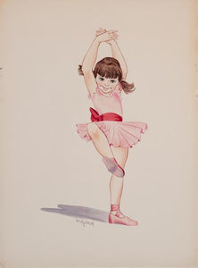 Pirouette Watercolor | Paul Reinman,{{product.type}}