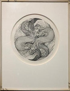 Pisces II Etching | Guillaume Azoulay,{{product.type}}