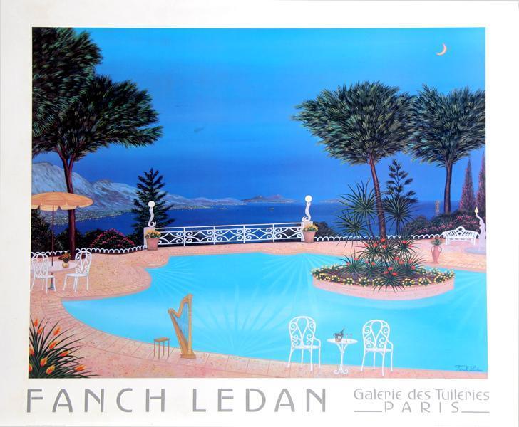 Piscine de Reve Poster | Francois Ledan (aka Fanch),{{product.type}}