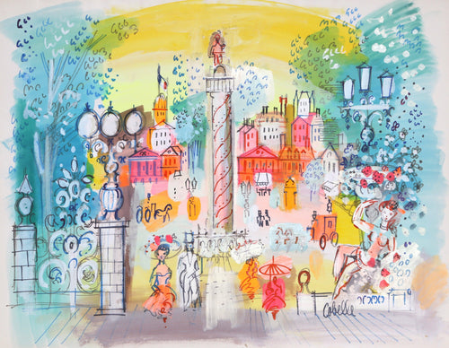 Place Vendôme 7 Acrylic | Charles Cobelle,{{product.type}}