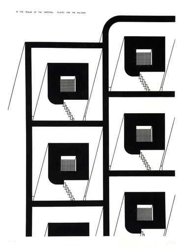 Places for the Solitary Etching | Robert Morris,{{product.type}}