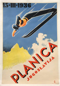 Planica Jugoslavija Poster | Janez Trpin,{{product.type}}