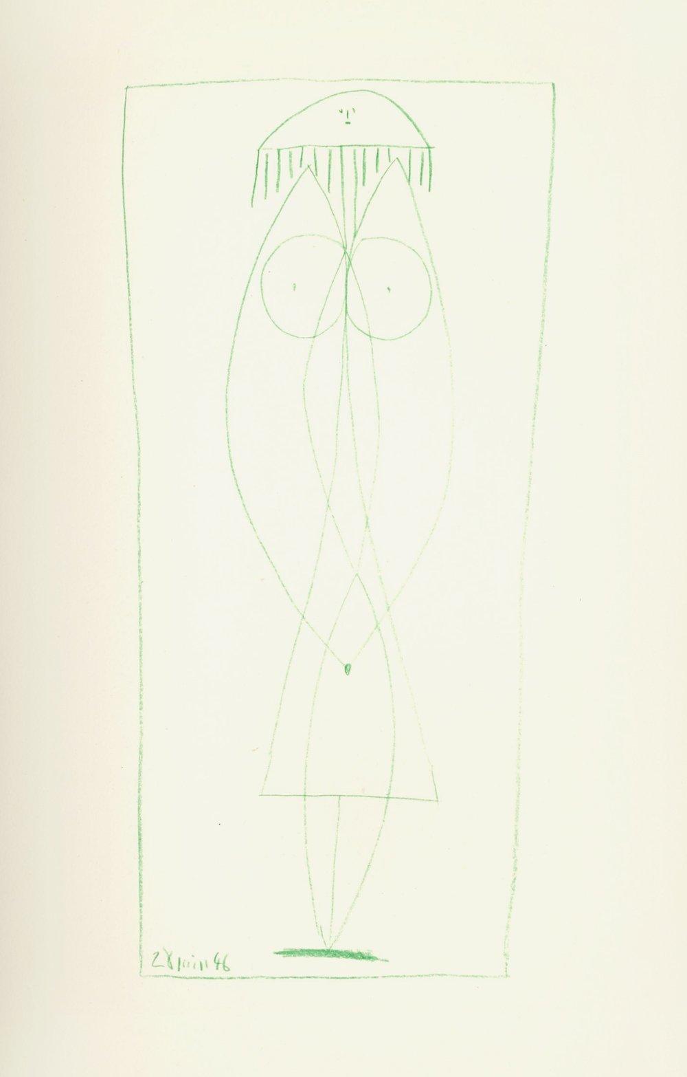 Plate 13 (Nude Woman) Etching | Pablo Picasso,{{product.type}}