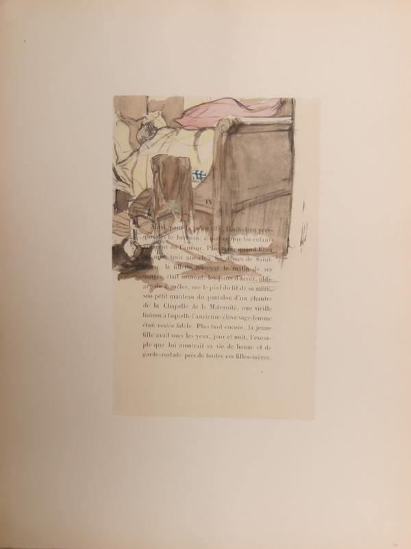 Plate 17 La Fille Elisa Lithograph | Henri de Toulouse-Lautrec,{{product.type}}