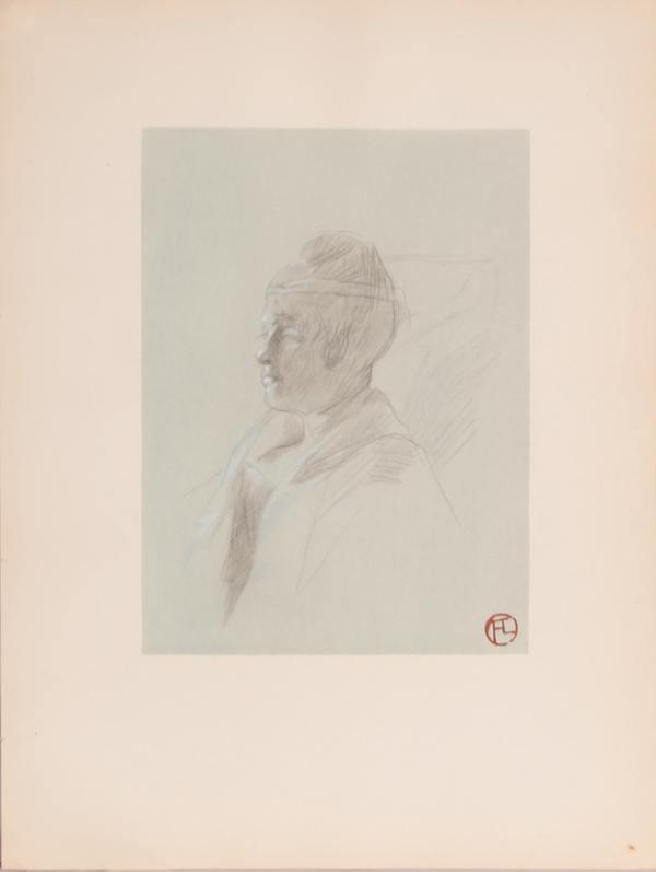 Plate 19, Portrait de Madame Grenier Lithograph | Henri de Toulouse-Lautrec,{{product.type}}