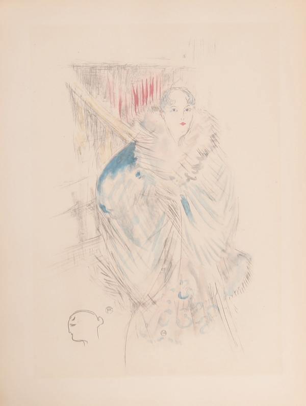 Plate 3, Elsa la Viennoise Lithograph | Henri de Toulouse-Lautrec,{{product.type}}