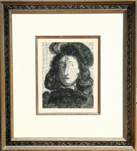 Plate 4 (Portrait) Etching | Pablo Picasso,{{product.type}}