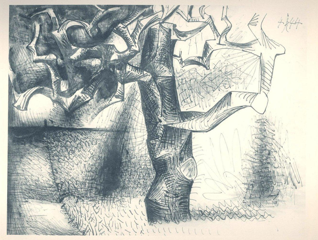 Plate 6 (Tree) Etching | Pablo Picasso,{{product.type}}