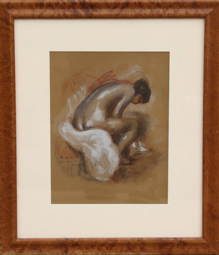 Plate XIV Baigneuse S'Essuyant Le Pied Lithograph | Pierre-Auguste Renoir,{{product.type}}