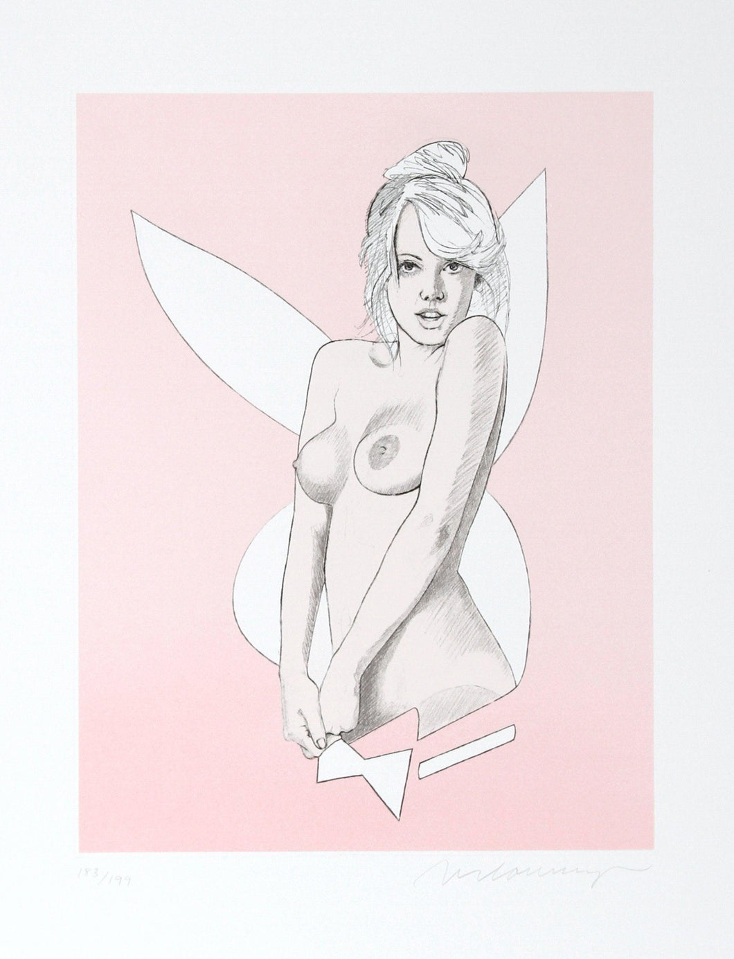 Playboy Bunny Lithograph | Mel Ramos,{{product.type}}