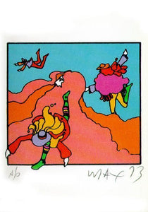 Playing in Clouds Ephemera | Peter Max,{{product.type}}