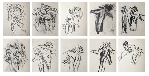 Poems by Frank O'Hara Portfolio Lithograph | Willem de Kooning,{{product.type}}