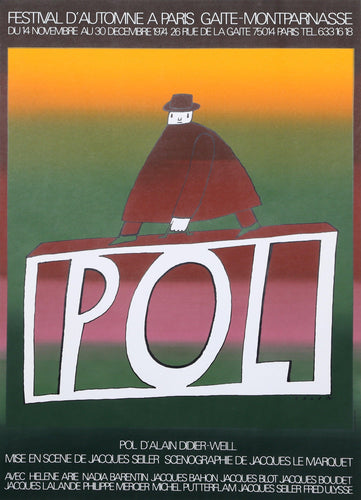 Pol Poster | Jean-Michel Folon,{{product.type}}
