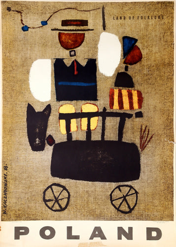 Poland - Land of Folklore Poster | Wiltold Leszek Kaczanowski,{{product.type}}