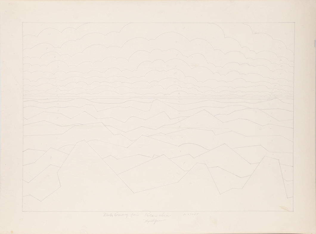 Polar Sea (Master) Pencil | Roy Ahlgren,{{product.type}}