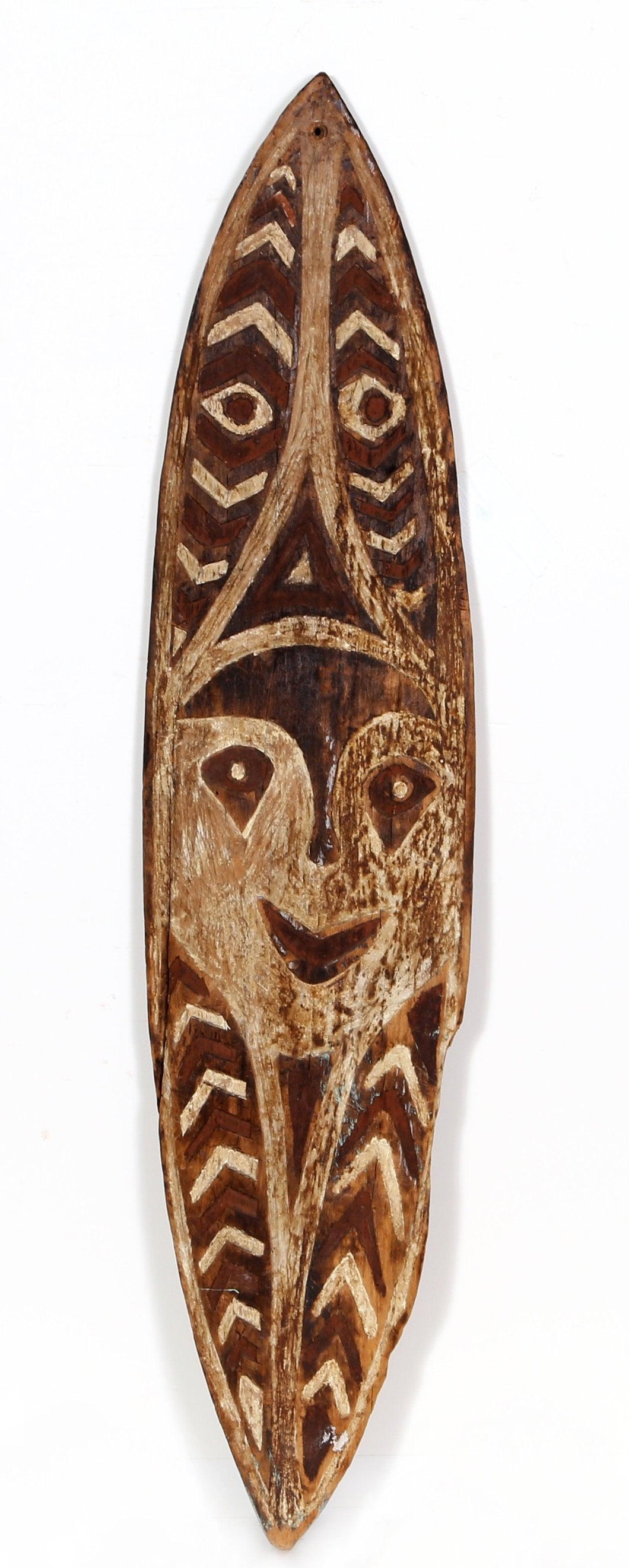 Polynesian Style Shield IV Wood | Unknown Artist,{{product.type}}