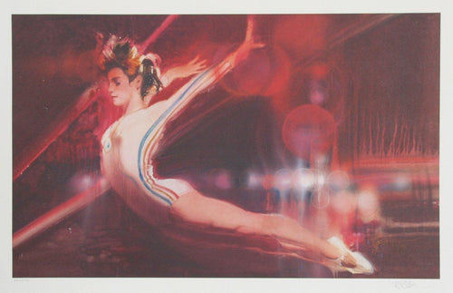 Pommel Horse Lithograph | Robert Peak,{{product.type}}