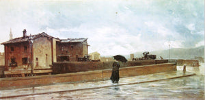 Ponte alle Grazie Poster | Odoardo Borrani,{{product.type}}