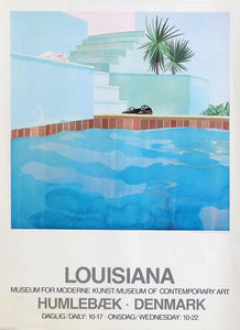 Pool and Steps Poster | David Hockney,{{product.type}}