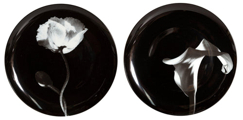 Poppy and Calla Lily Ceramic Plates Ceramic | Robert Mapplethorpe,{{product.type}}