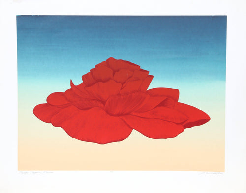 Poppy Begonia Flower Screenprint | John Cederstrom,{{product.type}}