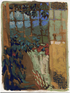 Porch at Spring Green II Mixed Media | Valerie Hird,{{product.type}}
