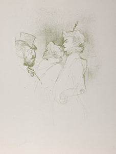 Porquoi Pas from Philadelphia Museum of Art Portfolio Lithograph | Henri de Toulouse-Lautrec,{{product.type}}