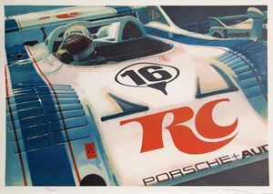 Porsche Lithograph | Ron Kleemann,{{product.type}}