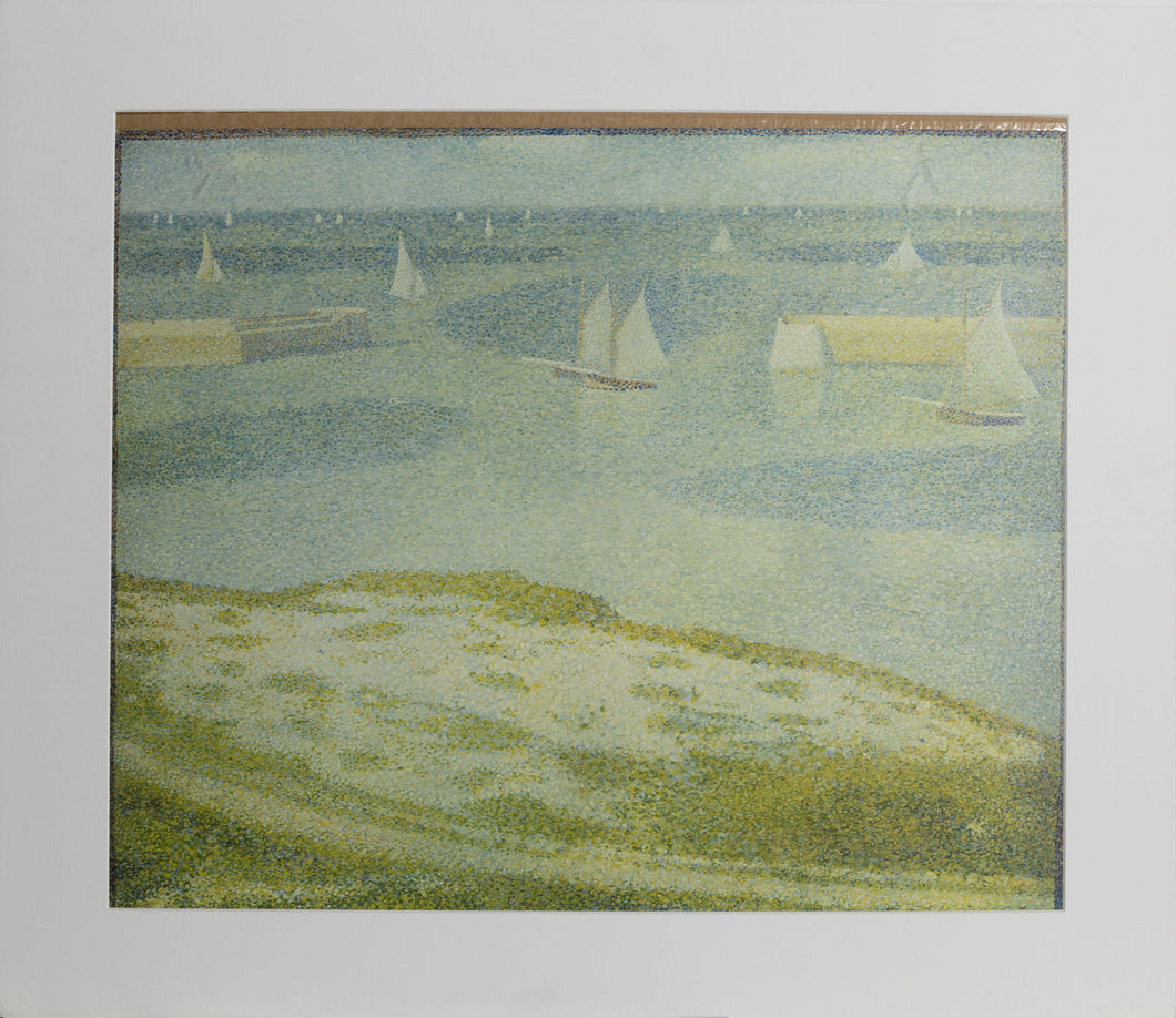 Port en Bessin Poster | Georges Seurat,{{product.type}}