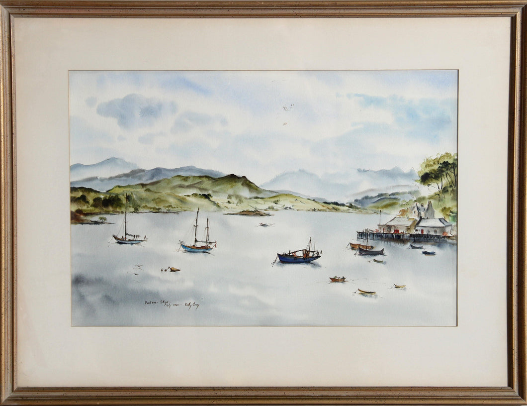 Port Ree, Skye Watercolor | Betty Guy,{{product.type}}