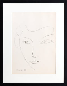 Portrait Collotype | Henri Matisse,{{product.type}}