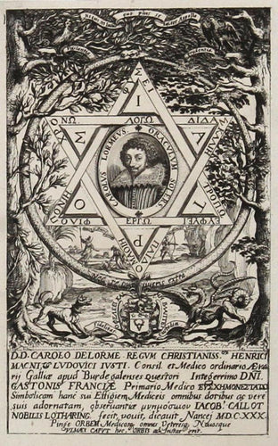 Portrait de Dieudonne Charles Delorme Etching | Jacques Callot,{{product.type}}